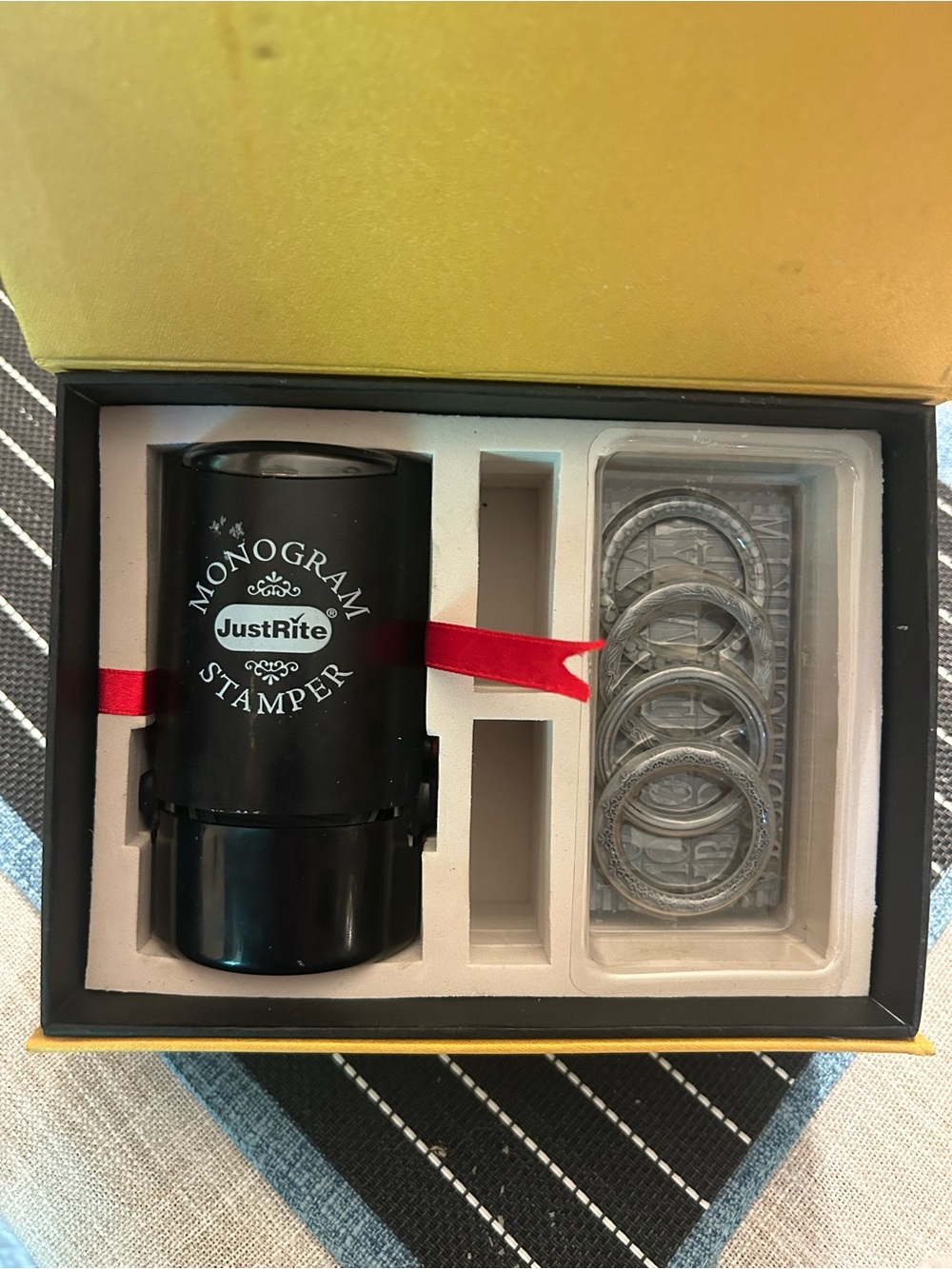 Monogram Stamper - Black